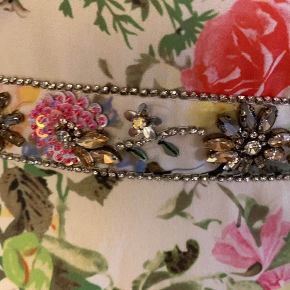 MAC DUGGAL
Floral Print Faux Wrap Flutter Sleeve A Line Gown - Picture 13 of 17